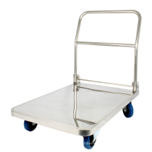 Warehouse Tooling Trolley Used Hand Truck Four-Wheel Pull Truck Folding Truck